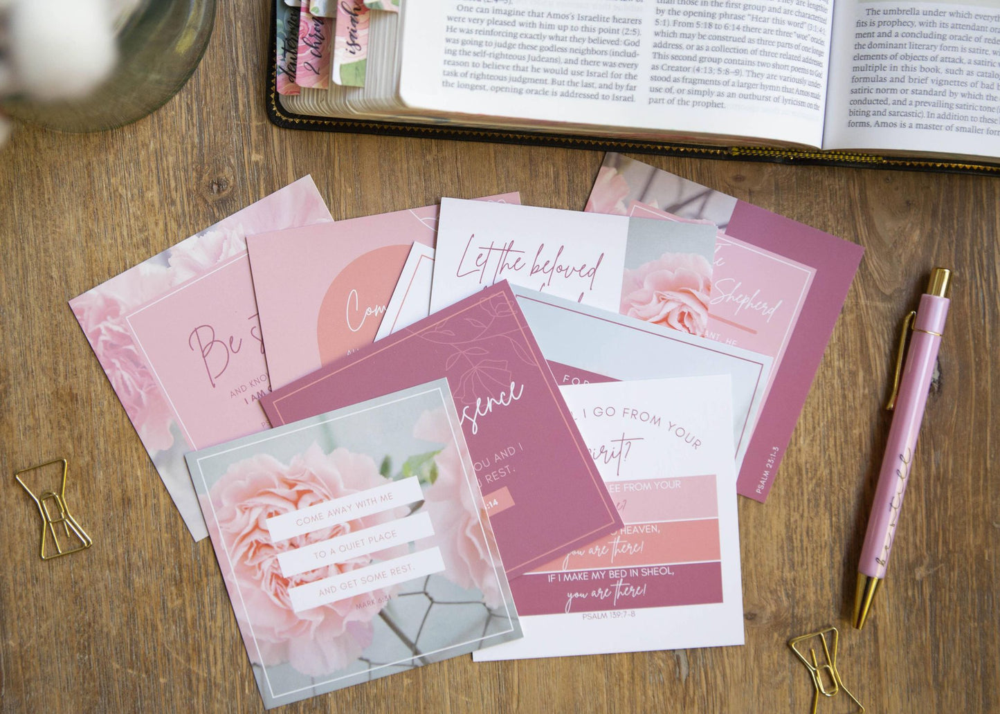 Verse Cards | In His Presence Scripture Cards